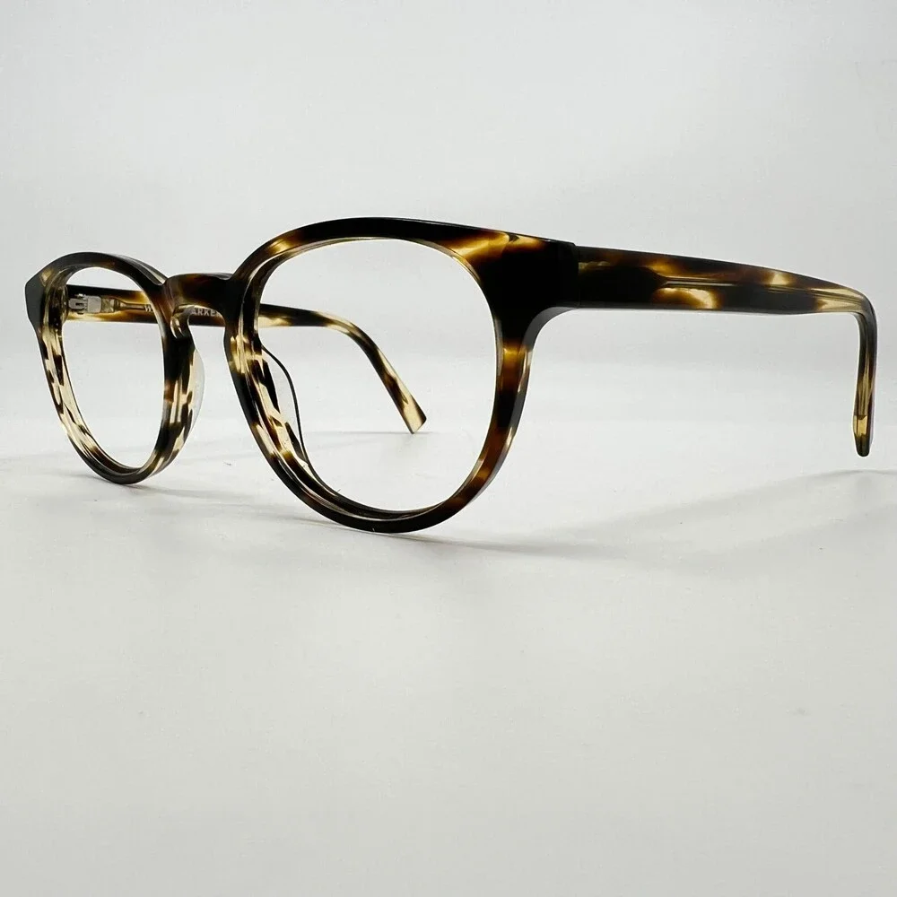 Warby Parker Percey M 256 Eyeglasses Unisex Brown Tortoise Shell 48-20-140
